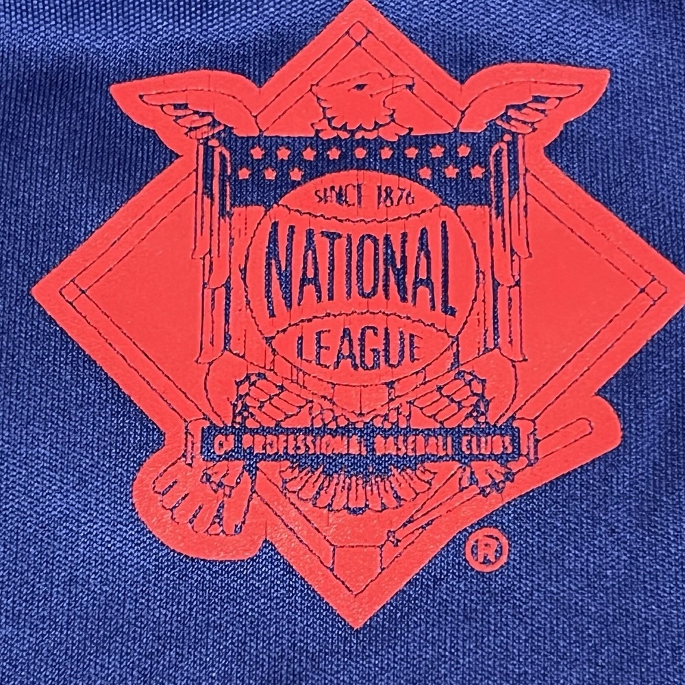 Chicago Cubs T Shirt Jersey Men's Size 4XL Blue MLB Genuine Baseball Sports - Picture 8 of 8
